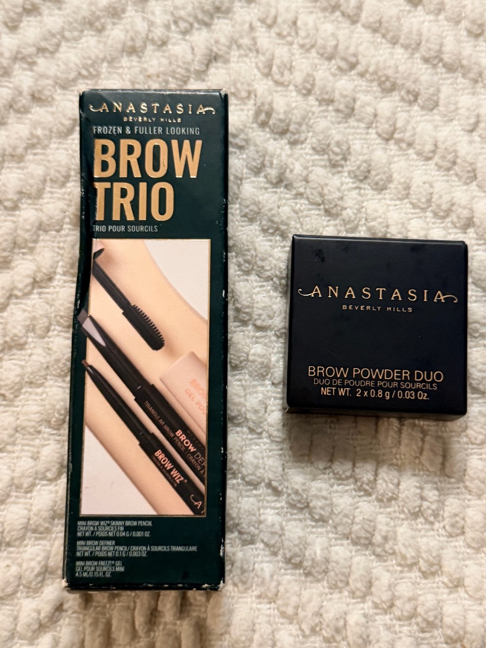 🤍New Anastasia Beverly Hills brow trio & brow powder duo 🤍